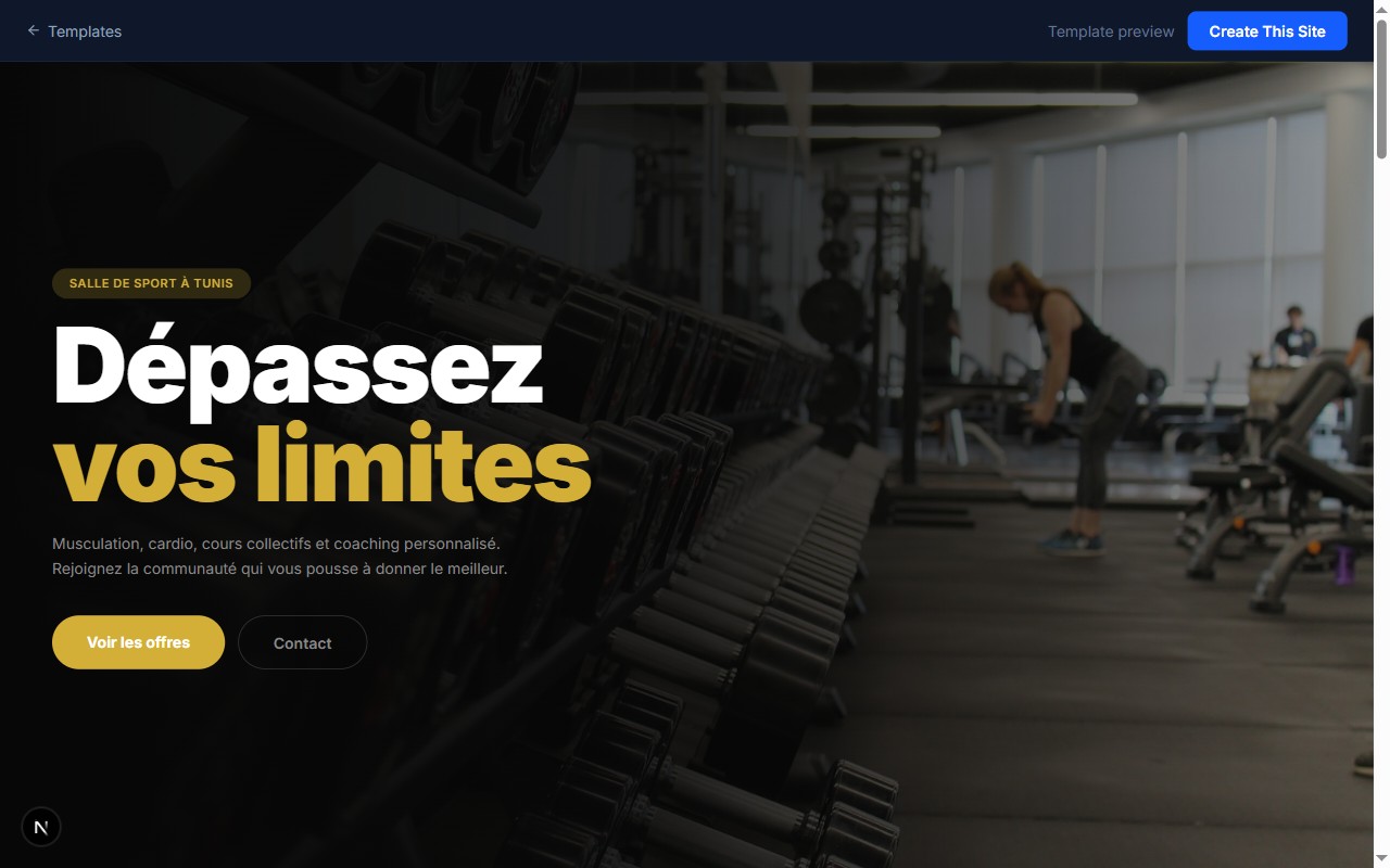 Salle de sport